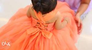 Fluffy angel frock 1 st birthday gown