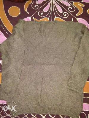 Gents..handmade sweater size = L-XL light brown