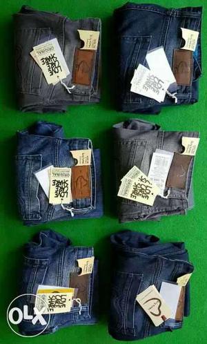 Menswear jeans multi brand 50pice