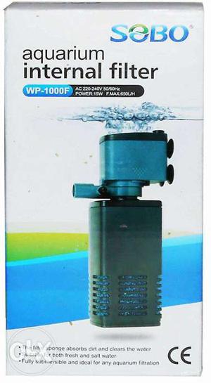 Aquarium water filter 950f 5 days use only