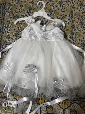 Beautiful frock for one year old baby girl