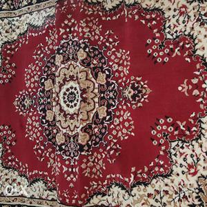 Beautiful red Kashmiri carpet 8 ×6 feet in
