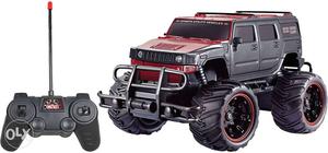 Black And Red RC Monster Truck