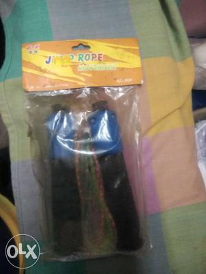 Blue And Black Jumping Rope
