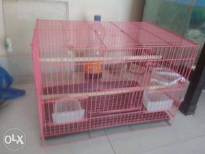 Cage pink color