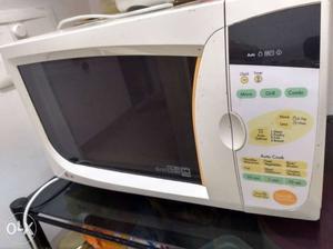 LG microwave available for sale.