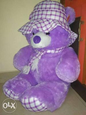 Lavander giant 5feet stuffed teddy bear:)