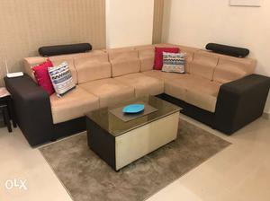 Light used sofa for sale, in good condition, negotiable