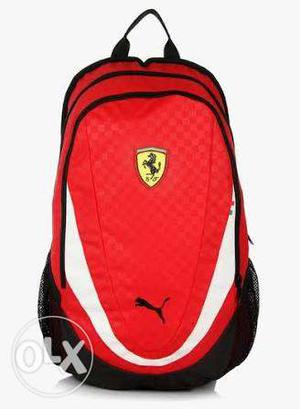 Red Ferrari Puma Bag for sale.
