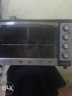 Silver Croma Toaster Oven