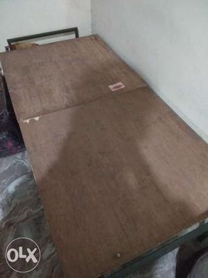Wooden flodable bed with mattress/ without