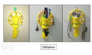 Yellow Knit Holder