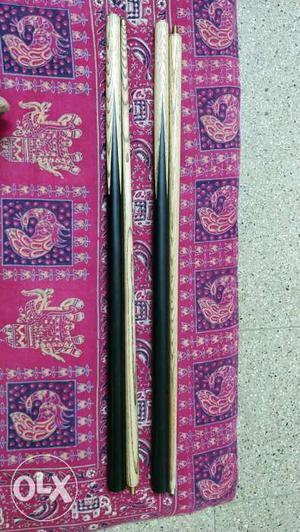 1 snooker cue. 10mm tip. Never used. No problem