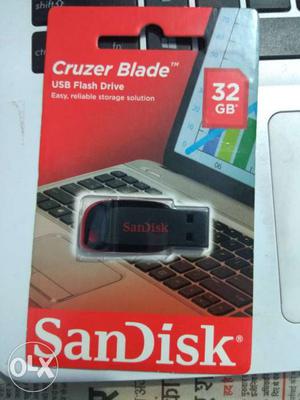 32 Gb SanDisk Ultra Plus Pendrive [SEALED PACKED] mrp ₹990