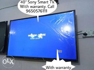 40"*Sony Smart Wall Mounted Flat Screen Television
