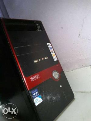 Black And Red Intex Computer cabin new