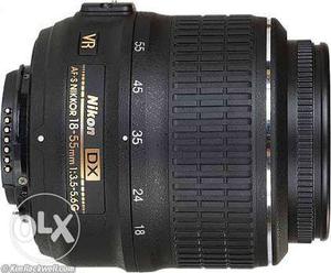 Black Nikon mm Lens