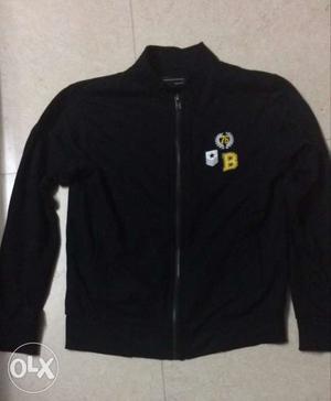 Black Zip-up Jacket