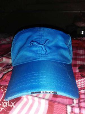 Blue Puma Cap