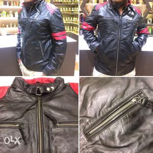 Brand New Black Leather Jacket