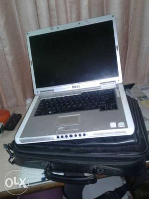 Grey And Black Dell Laptop