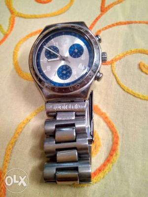 Hello all this watch is Swiss made "SWATCH` brand