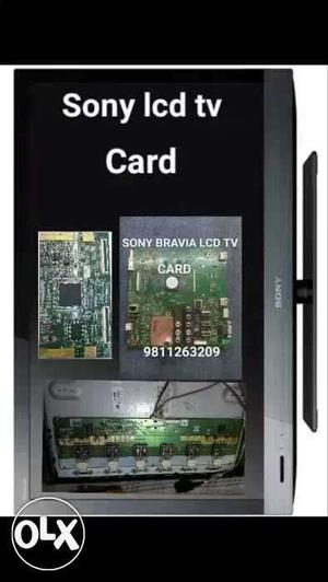 LCD TV. tested ok Card.