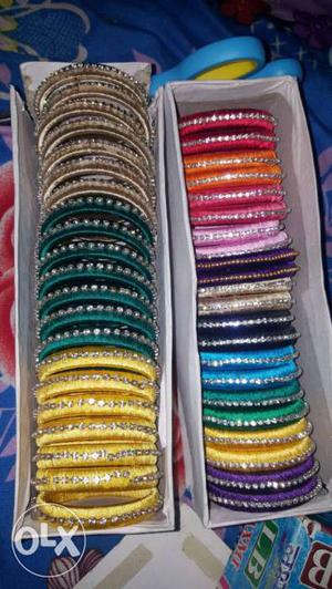 Multicolored Jhumka Bracelets Lot