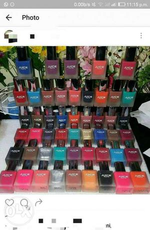 Nail paints.. branded one..witmoving colours..