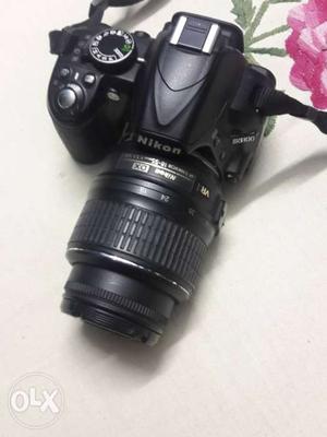 Nikon D DSLR Camera With Camera Bag and
