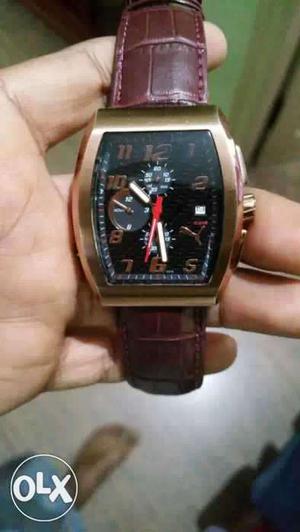 Original puma chronograph watch..