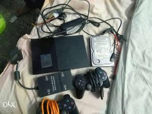 PS2 for sale with hard disc 160gb or 40 games in