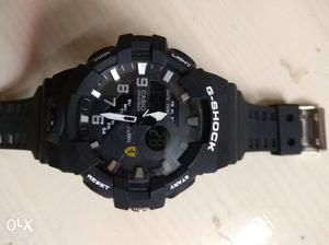 Round Black Frame Casio G-Shock Watch