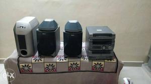 Sony system with subwoofer good condition