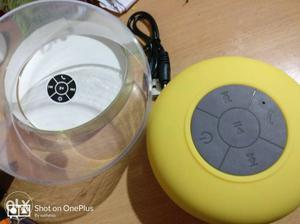 Yellow And Black Bluetooth Speaker