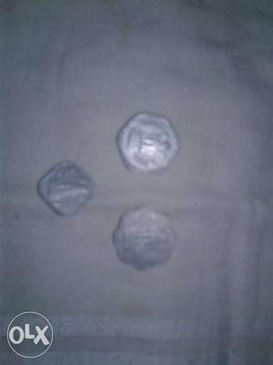1 2 3 paisa coin