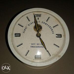 A wall hanging table clock by hes,mechanical
