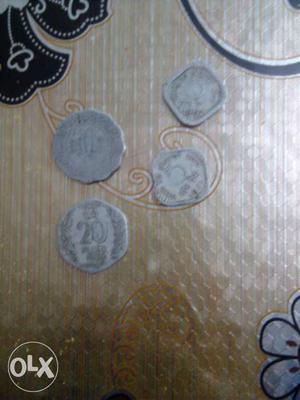 , And Two 5 Indian Paise Coins