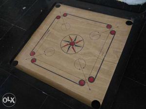 BIG SIZE wooden Carrom board in very good condition...used