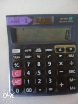 Black Electronic Calculator