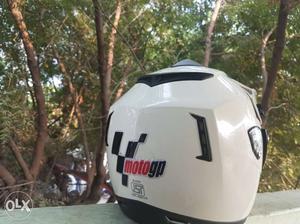 Brand new Vega White And Black MotoGP-printed Motocross
