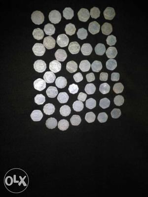 Coins of 10 paise 20 paise nd 5 paise total