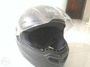 Matte black Full-face Steelbird Helmet