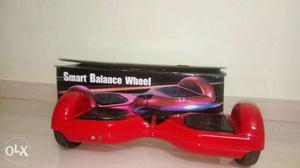 Red Smart Balance Wheel With Box