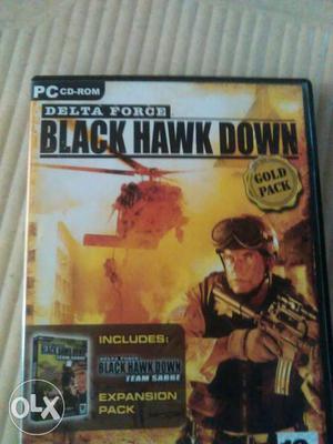 Two pc games Black hawk down and sabre excellent