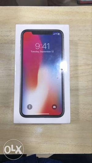 Apple iPhone X 256gb sealed box for sales