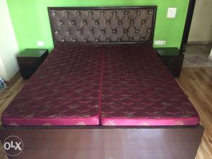 High quality bed/ 6.5 ft/ 4 side opening drawers only bed