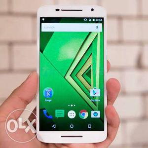 Moto X Play Excellent condition, white color 21MP