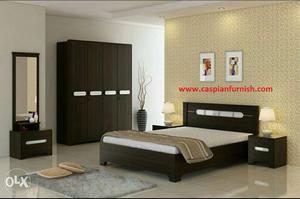 New Caspian Platinum Bedroom Set