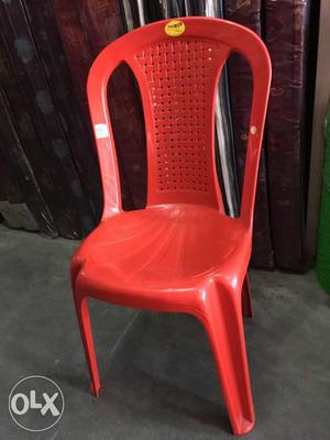 Plastic chair without arm with 2 years guarntee